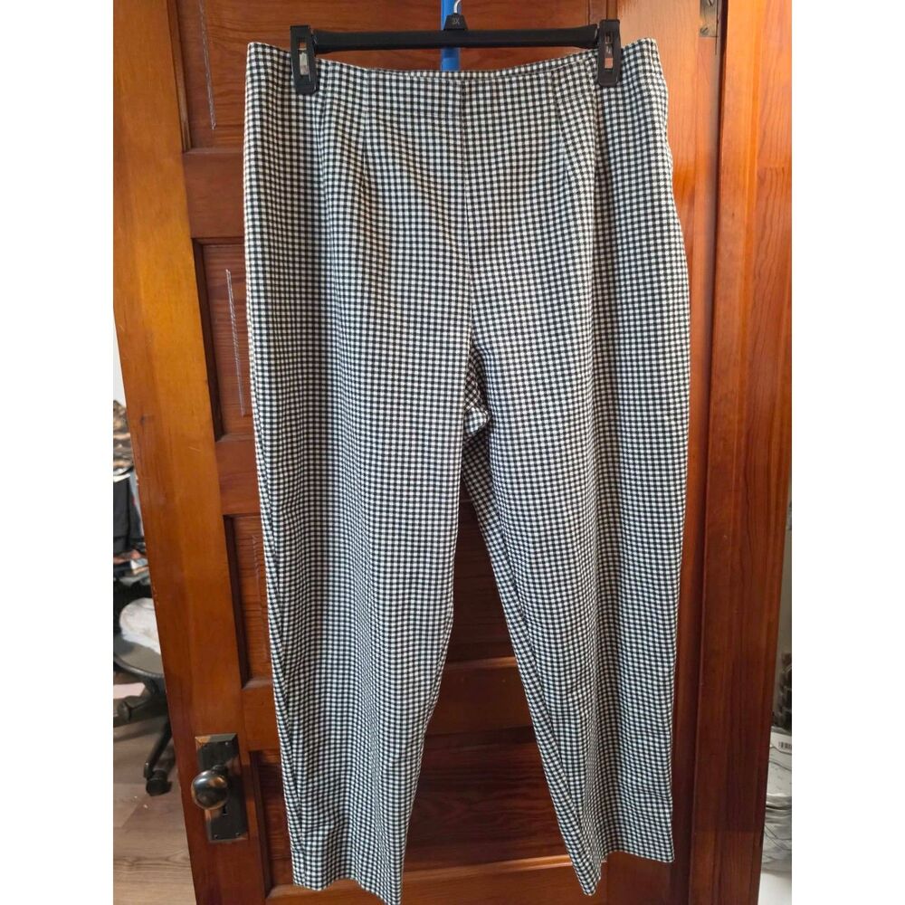 Jacque and Koko Together Women’s Size 20 Black White Gingham Check Pants